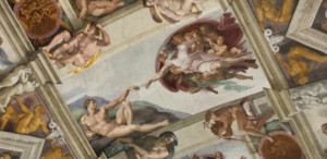 The Sistine Chapel ceiling, Michelangelo